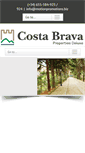 Mobile Screenshot of costabravapropertiesdeluxe.com